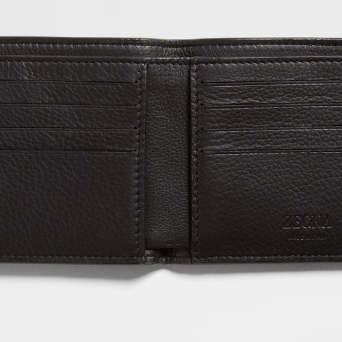 Load image into Gallery viewer, ZEGNA DARK BROWN SECONDSKIN BILLFOLD WALLET
