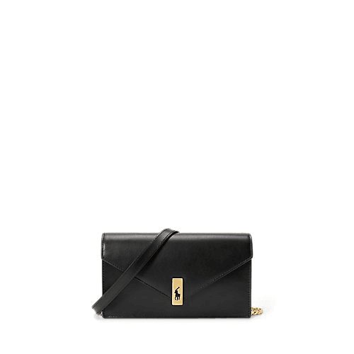 Load image into Gallery viewer, RALPH LAUREN Polo ID Leather Chain Wallet and Bag
