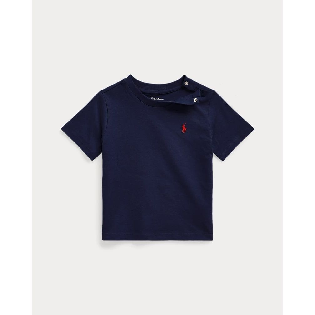 POLO RALPH LAUREN COTTON JERSEY CREWNECK T-SHIRT