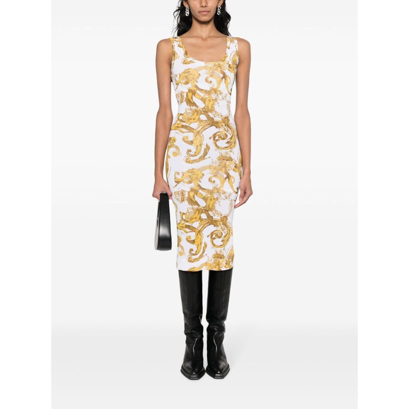 VERSACE JEANS COUTURE DRESS WITH LOGO - Yooto