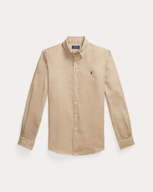 RALPH LAUREN Custom Fit Linen Shirt