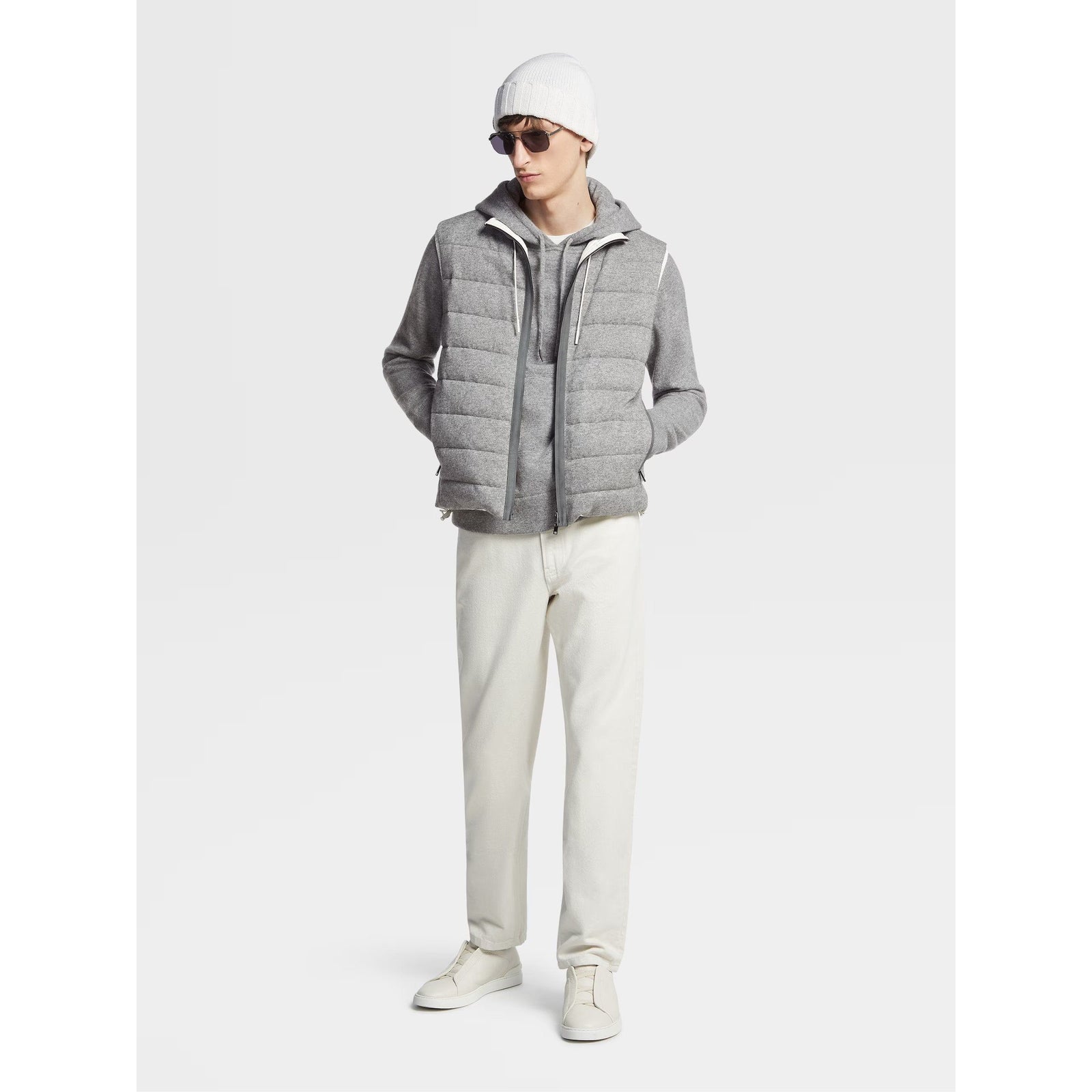 ZEGNA OASI CASHMERE ELEMENTS VEST