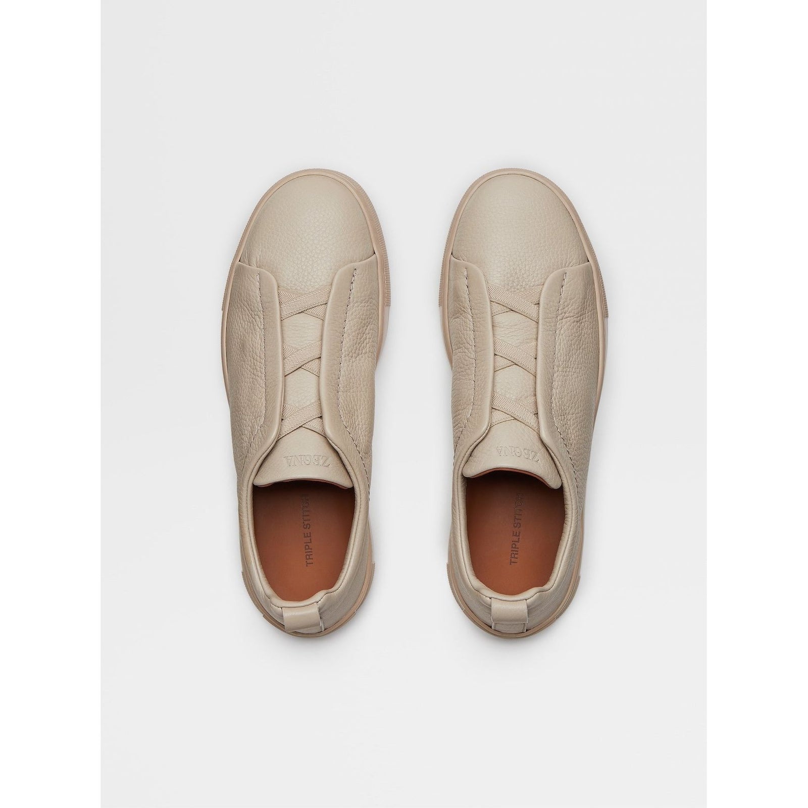 ZEGNA Deerskin Triple Stitch™ Sneakers