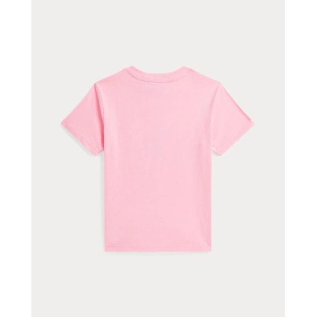 RALPH LAUREN Pink Pony Cotton Jersey Tee