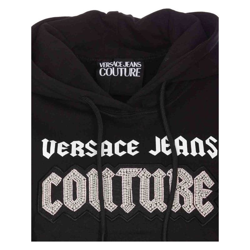 VERSACE JEANS COUTURE Logo Goth Patch Hoodie