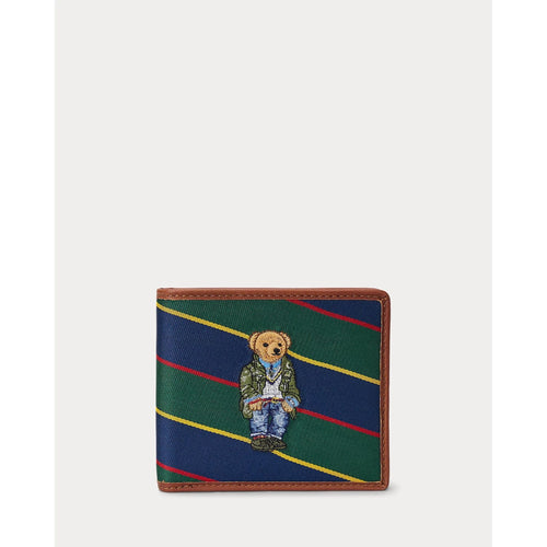 Load image into Gallery viewer, POLO RALPH LAUREN POLO BEAR JACQUARD BILLFOLD WALLET - Yooto
