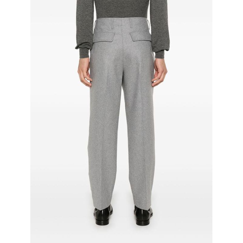 ZEGNA WOOL AND CASHMERE PANTS