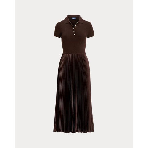 Load image into Gallery viewer, RALPH LAUREN Polo Jumper-Bodice Midi Dress
