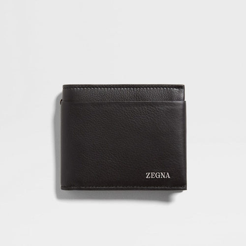 Load image into Gallery viewer, ZEGNA DARK BROWN SECONDSKIN BILLFOLD WALLET
