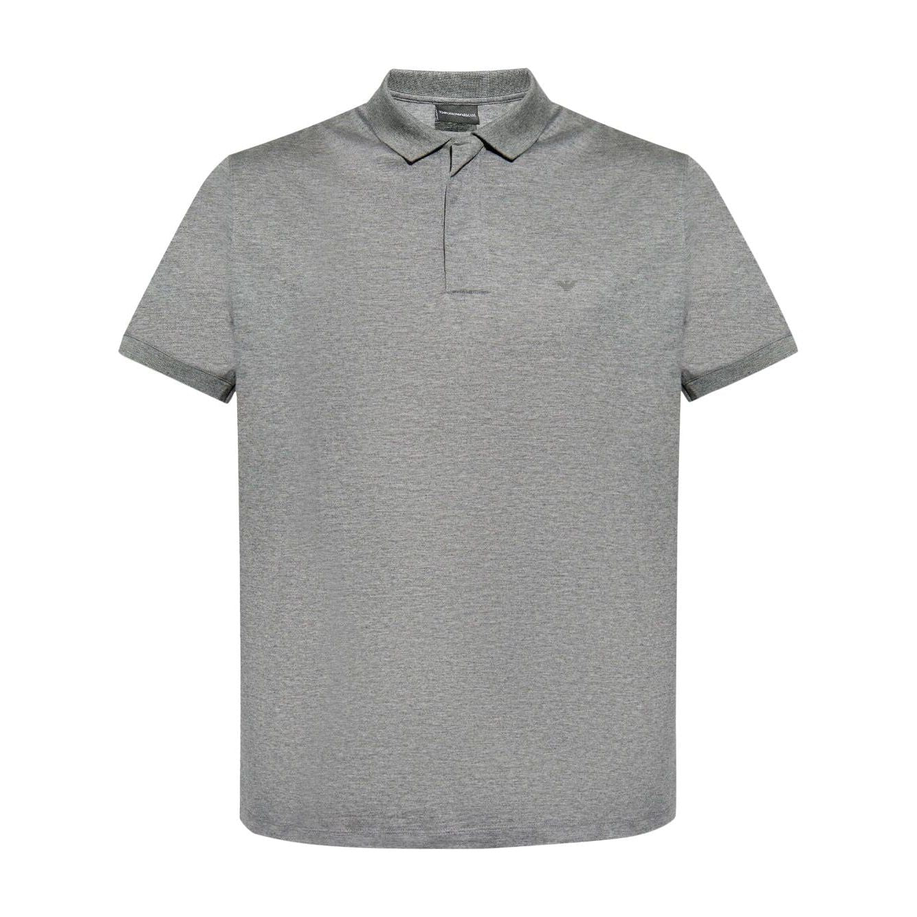 EMPORIO ARMANI rubberised-logo polo shirt