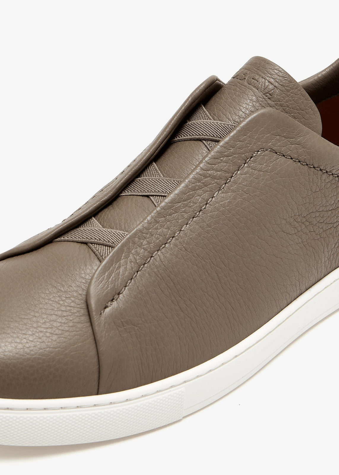 ZEGNA DEERSKIN TRIPLE STITCH™ SNEAKERS