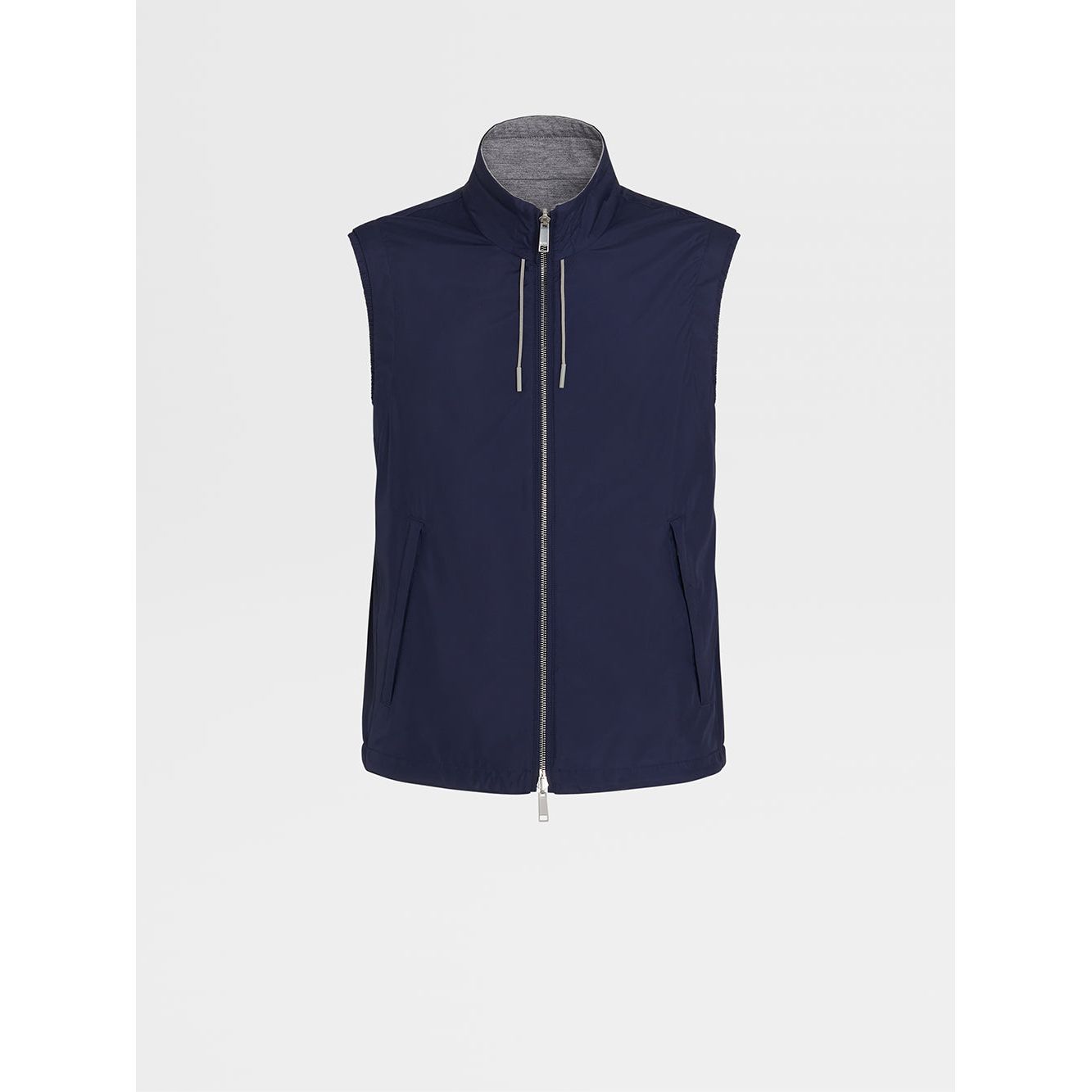 ZEGNA MICROFIBER REVERSIBLE VEST