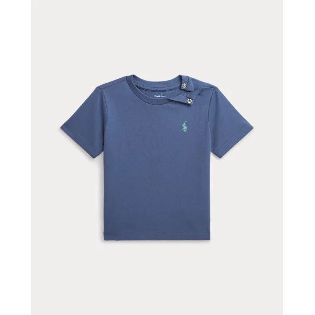 RALPH LAUREN Cotton Jersey Crewneck T-Shirt