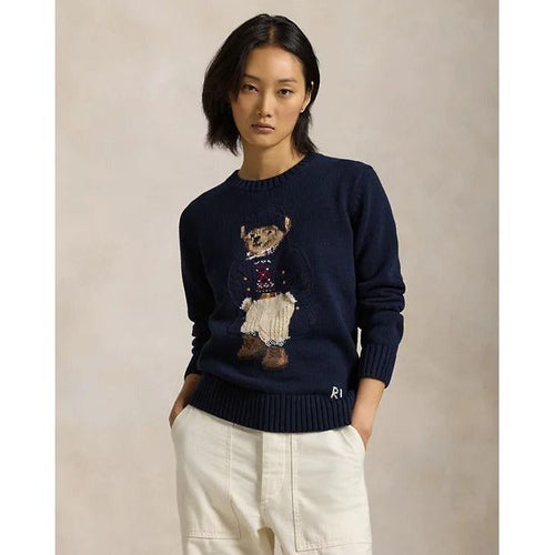 Load image into Gallery viewer, RALPH LAUREN Polo Bear Cotton Crewneck Jumper
