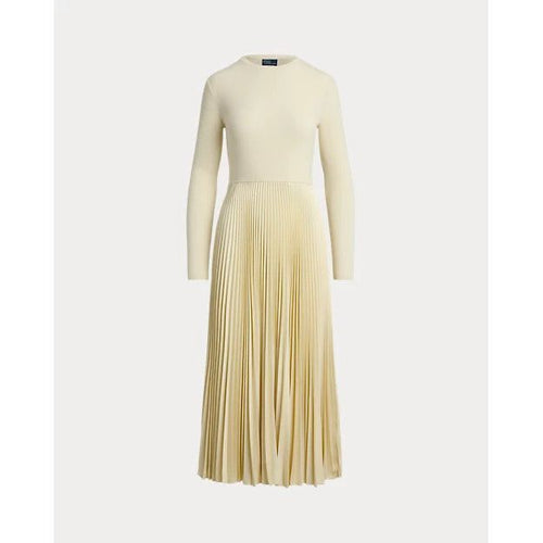 Load image into Gallery viewer, RALPH LAUREN Jumper-Bodice Long-Sleeve Dress
