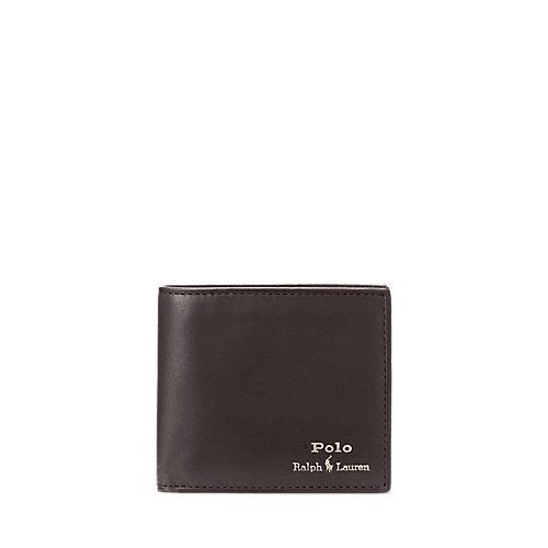 RALPH LAUREN Leather Billfold Wallet