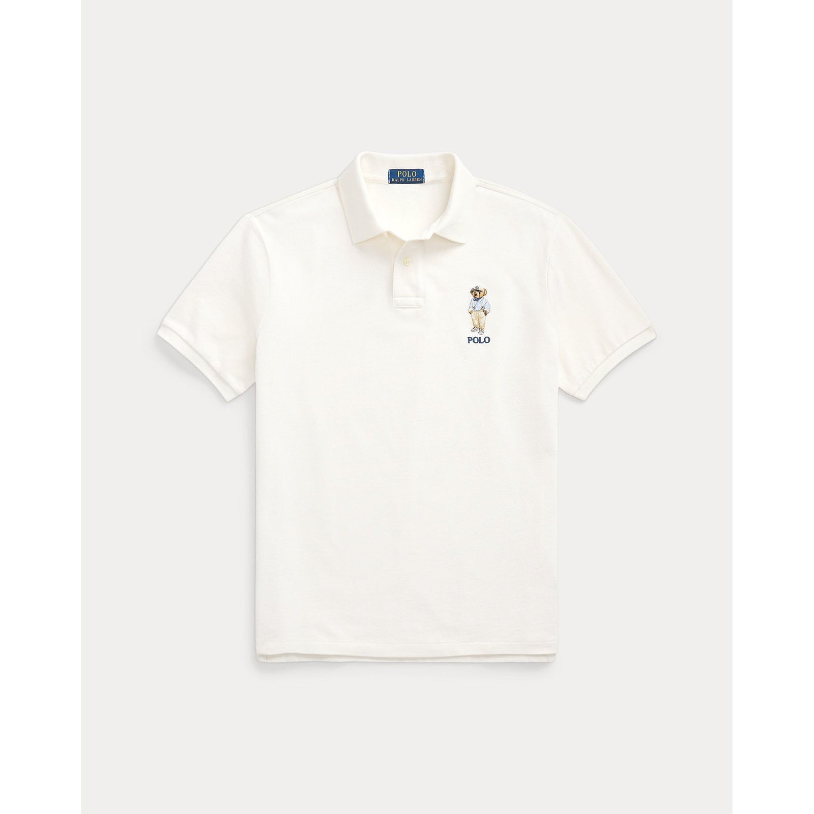 POLO RALPH LAUREN CUSTOM SLIM FIT POLO BEAR POLO SHIRT