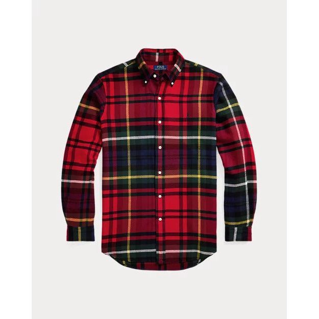 RALPH LAUREN Classic Fit Plaid Flannel Shirt