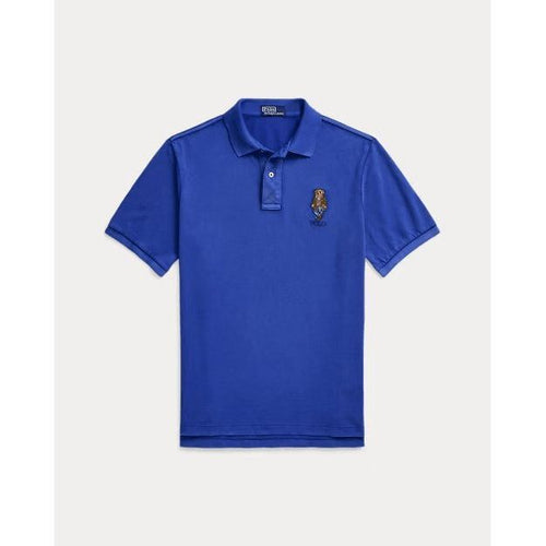 Load image into Gallery viewer, RALPH LAUREN Classic Fit Polo Bear Mesh Polo Shirt
