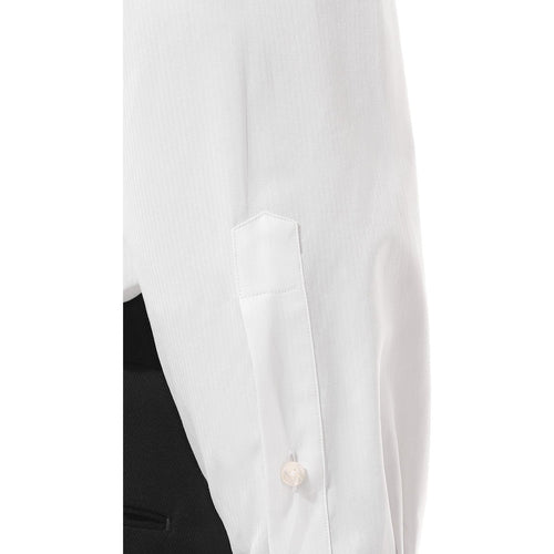 Load image into Gallery viewer, ZEGNA WHITE STRUCTURED MICRO-STRIPED TRECAPI COTTON SHIRT
