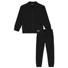 EMPORIO ARMANI Boys Black Logo Tracksuit