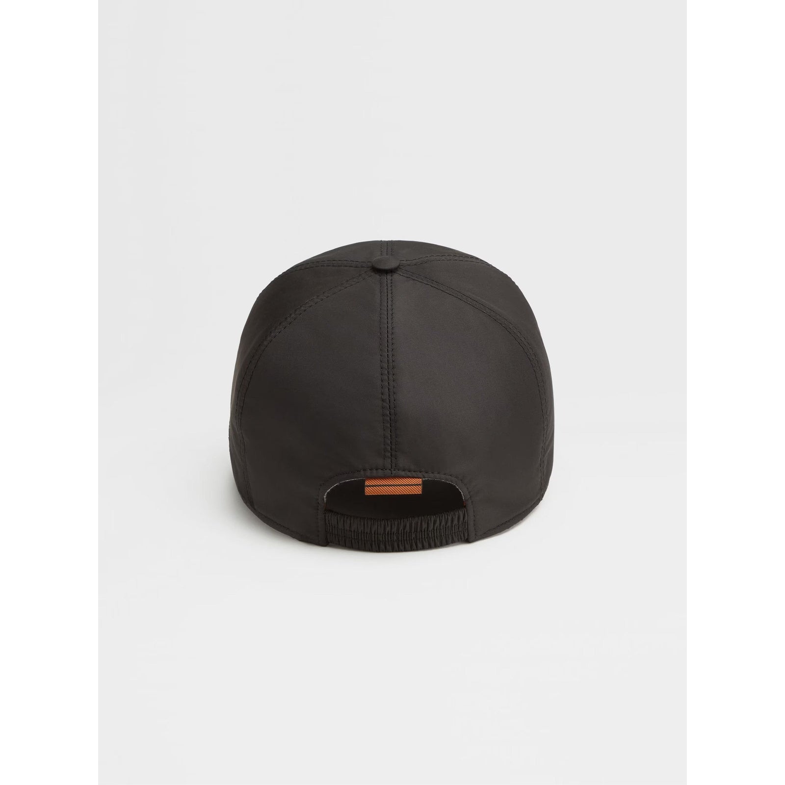 ZEGNA BLACK TECHNICAL FABRIC BASEBALL CAP