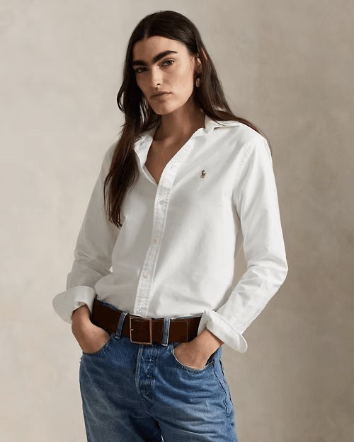 RALPH LAUREN Classic Fit Cotton Oxford Shirt