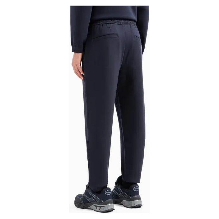 EMPORIO ARMANI TRAVEL ESSENTIALS DOUBLE-JERSEY JOGGERS - Yooto