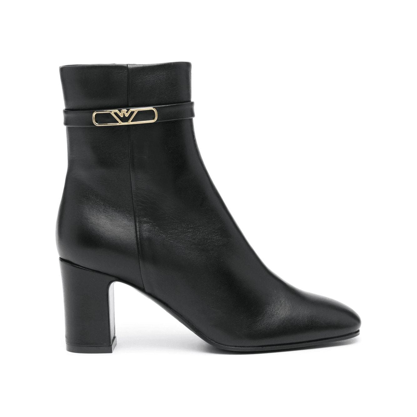 EMPORIO ARMANI logo-plaque ankle boots