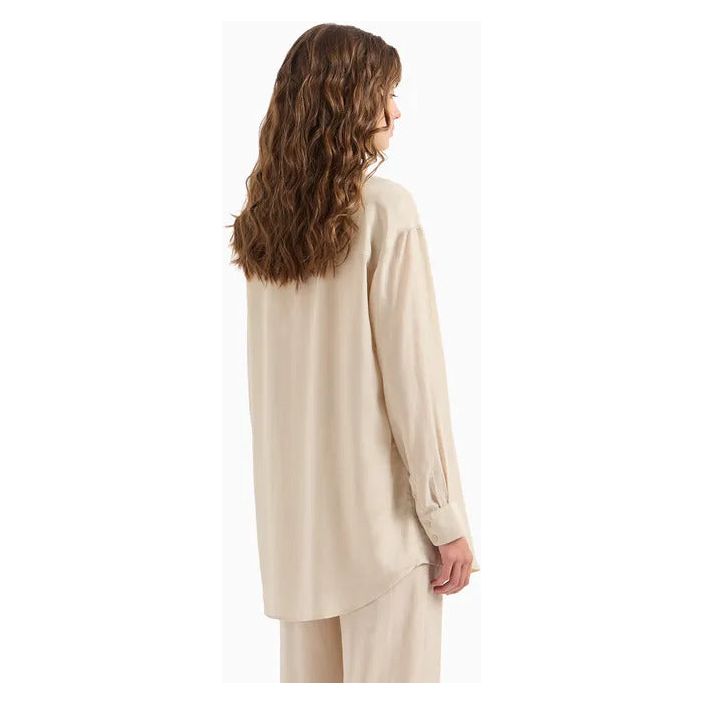 EMPORIO ARMANI OVERSIZED SHIRT IN FLUID COTTON - Yooto