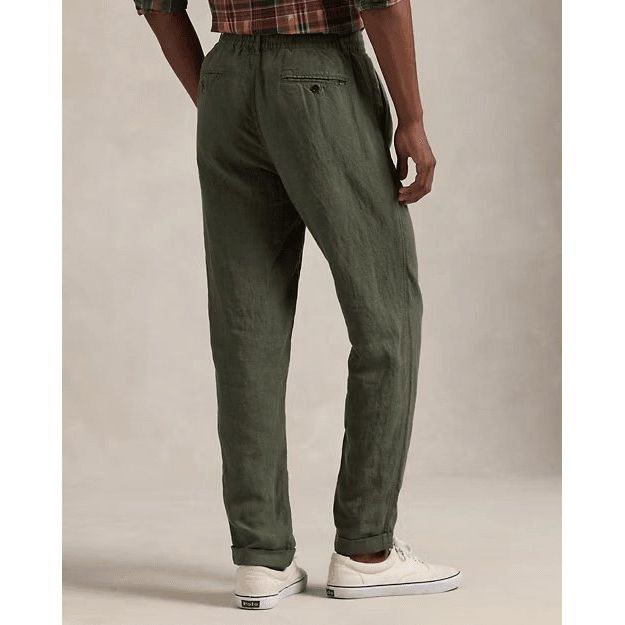 RALPH LAUREN Lateef Slim Tapered Fit Linen Trouser