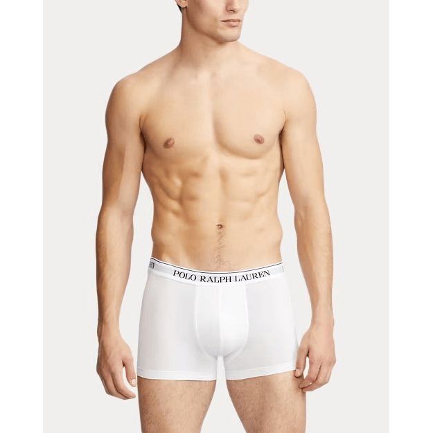 RALPH LAUREN Stretch Cotton Boxer Shorts 3-Pack