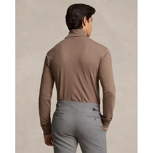 RALPH LAUREN Soft Cotton Roll Neck