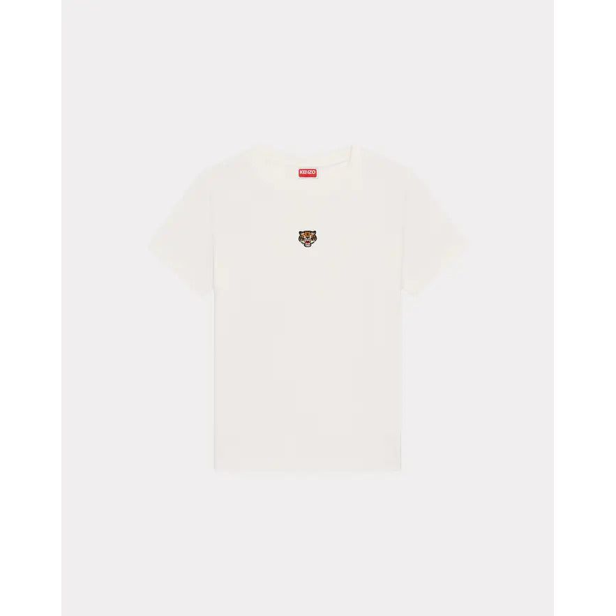 KENZO 'LUCKY TIGER' EMBROIDERED T-SHIRT