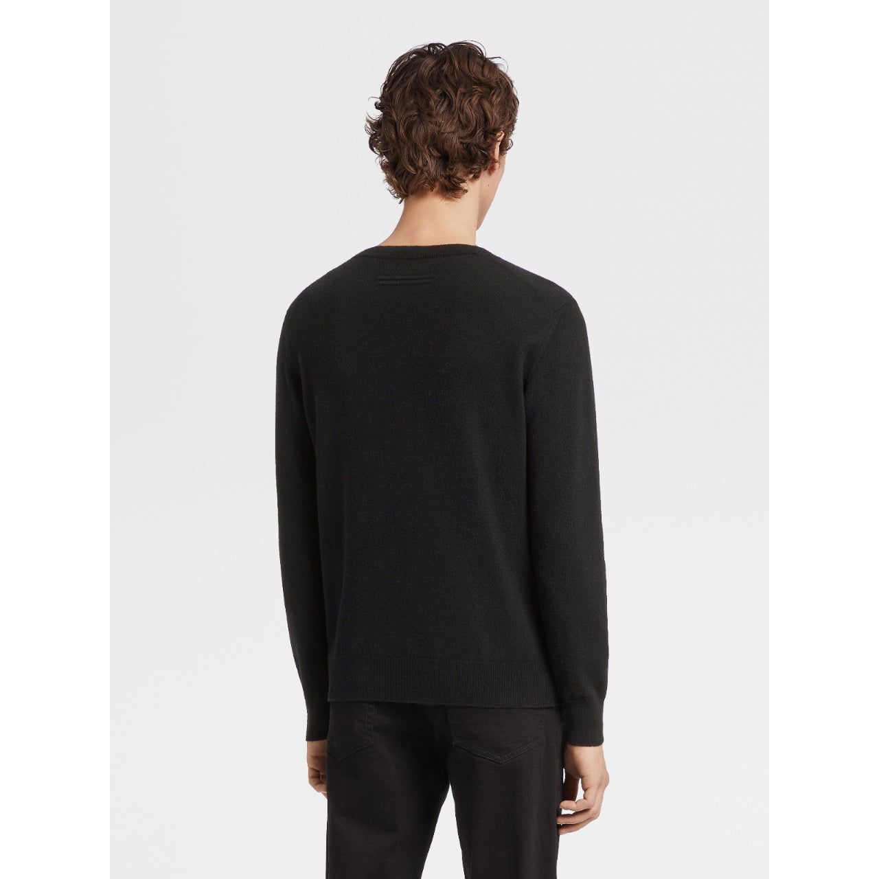 ZEGNA Vicuna Oasi Cashmere Crewneck