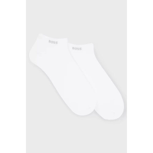 Load image into Gallery viewer, BOSS TWO-PACK OF ANKLE-LENGTH SOCKS IN STRETCH FABRIC
