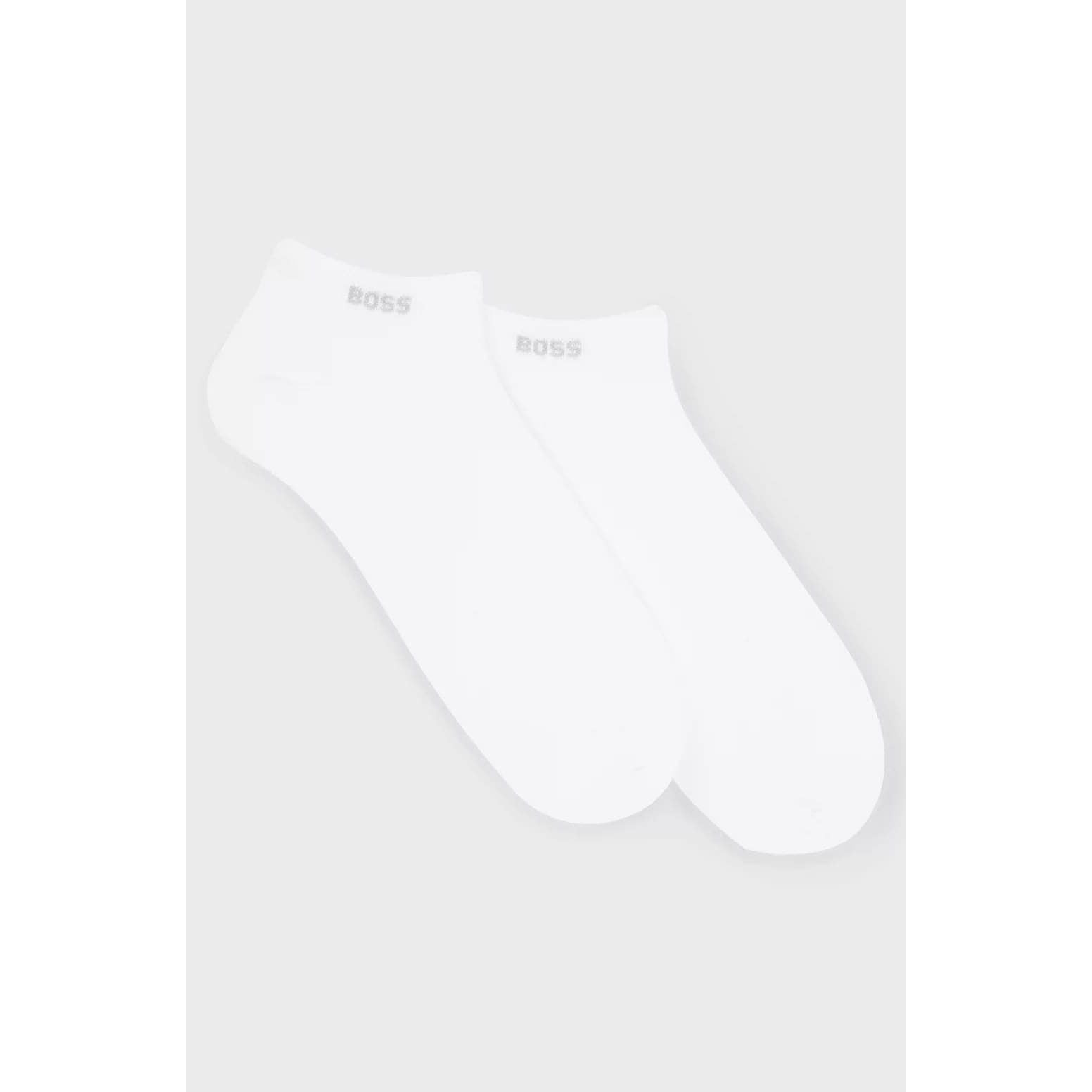 BOSS TWO-PACK OF ANKLE-LENGTH SOCKS IN STRETCH FABRIC