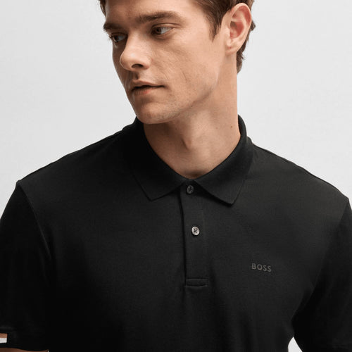 Load image into Gallery viewer, BOSS Regular-fit polo shirt with rubberized logo
