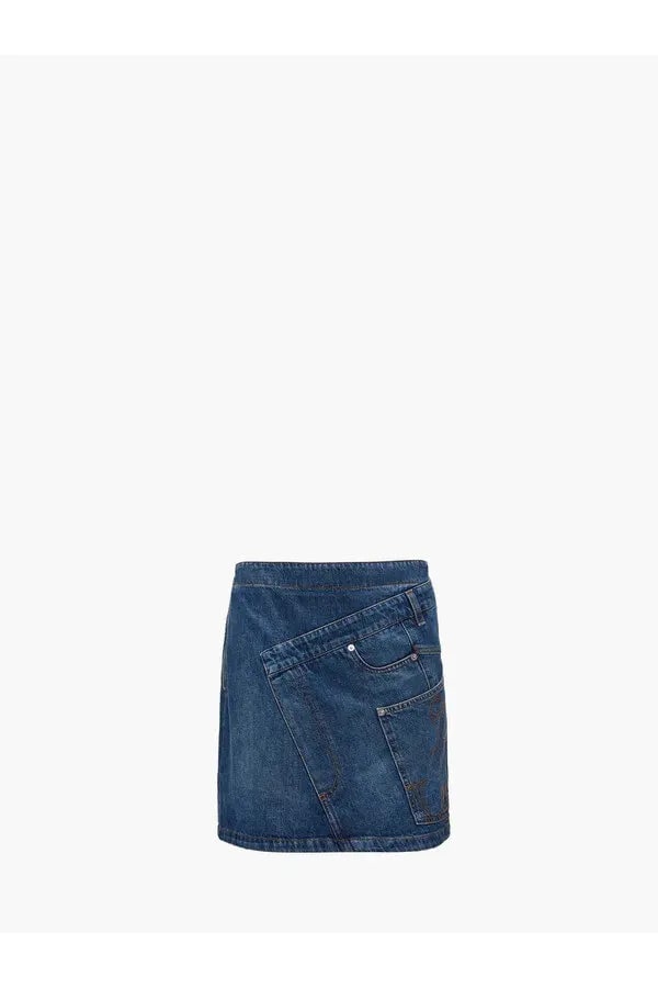 JW Anderson Denim Mini Skirt - Blue