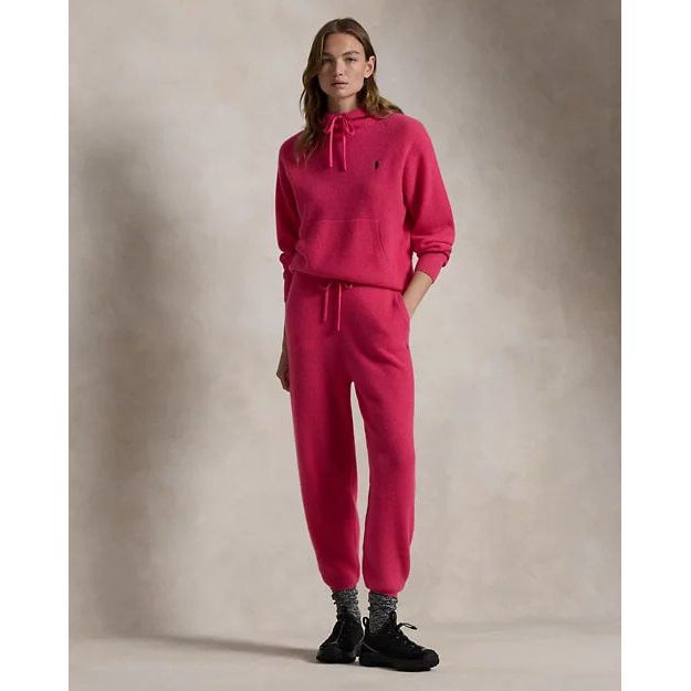 RALPH LAUREN Pink Pony Washable Cashmere Hoodie