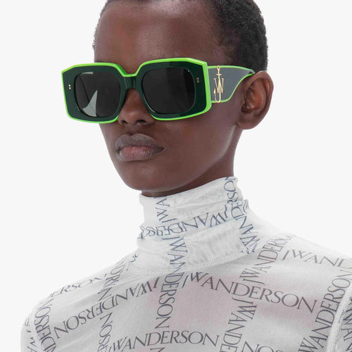 Load image into Gallery viewer, JW Anderson LARGE SQUARE BUMPER SUNGLASSES
