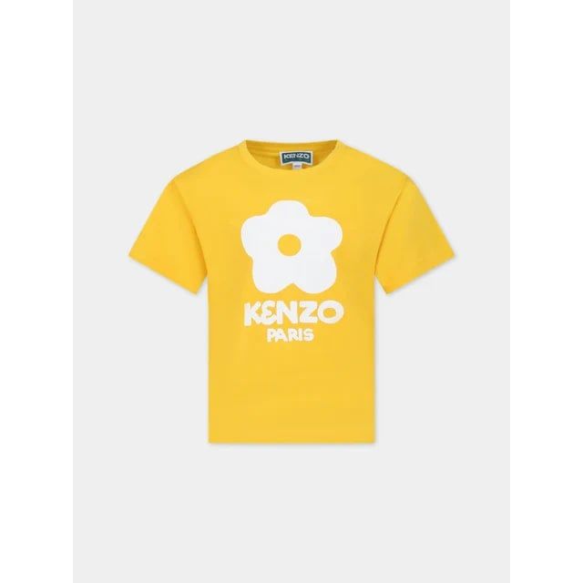 KENZO KIDS 'SAILOR' COTTON DRESS WITH A LARGE MOTIF - Yooto