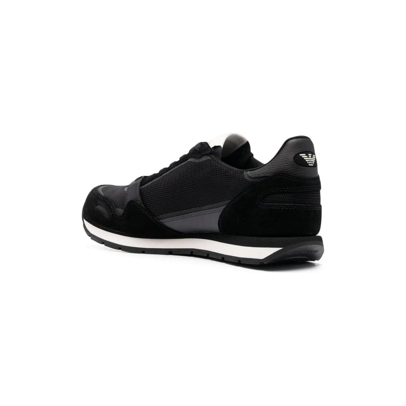 EMPORIO ARMANI panelled low-top sneakers