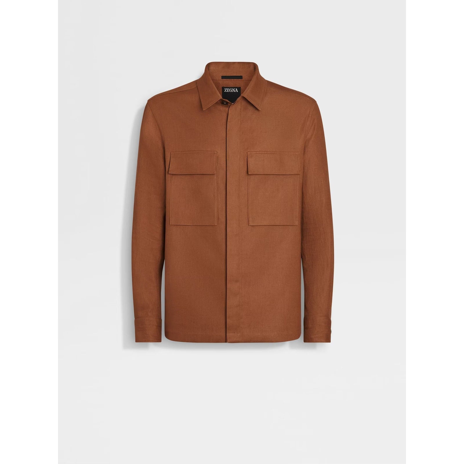 ZEGNA OASI LINO OVERSHIRT