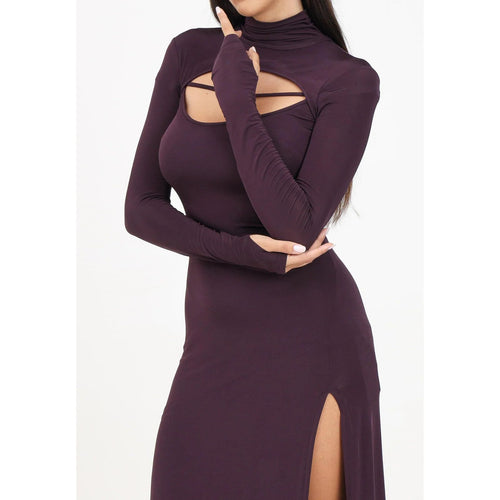 Load image into Gallery viewer, VERSACE JEANS COUTURE Women&#39;s Purple Long Dress
