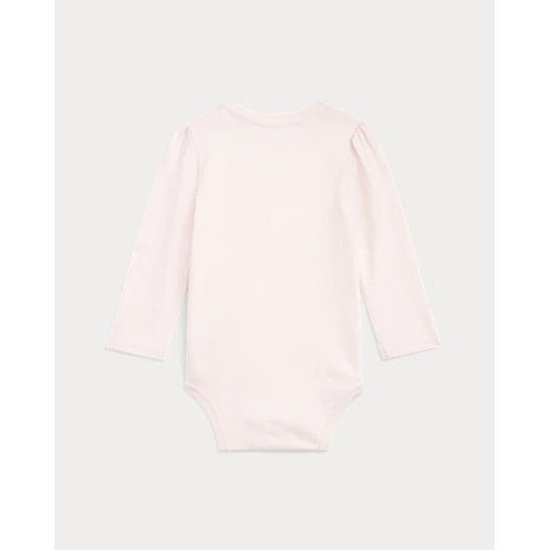 Load image into Gallery viewer, RALPH LAUREN Puff-Sleeve Cotton Jersey Bodysuit
