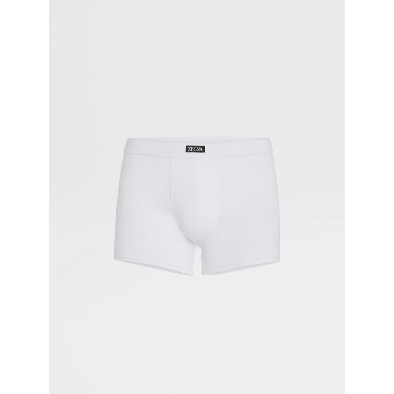 ZEGNA WHITE STRETCH MODAL BOXERS