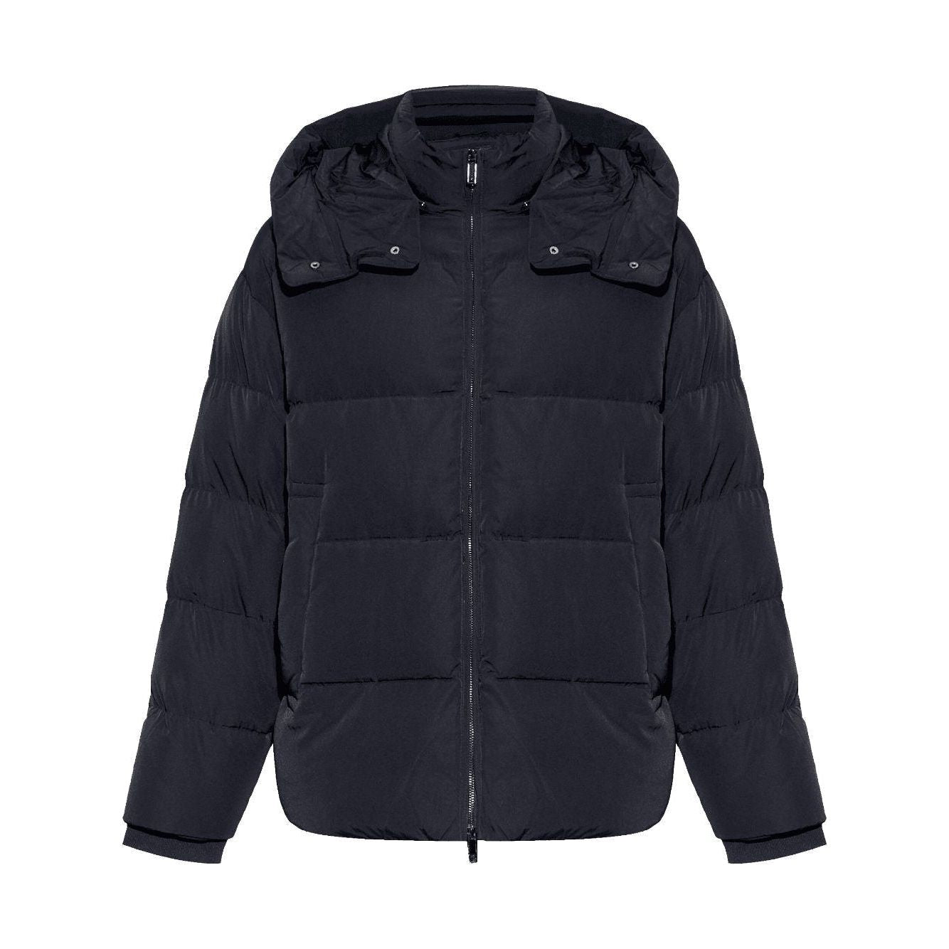 EMPORIO ARMANI hooded padded jacket