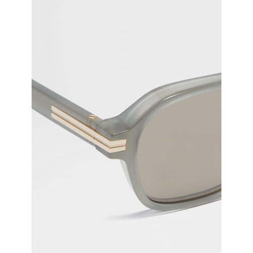 Load image into Gallery viewer, ZEGNA GREEN AURORA II ACETATE SUNGLASSES
