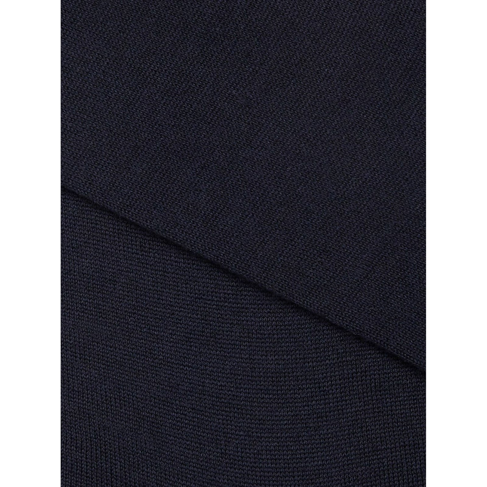 ZEGNA Navy Blue Mid Calf Socks - Yooto